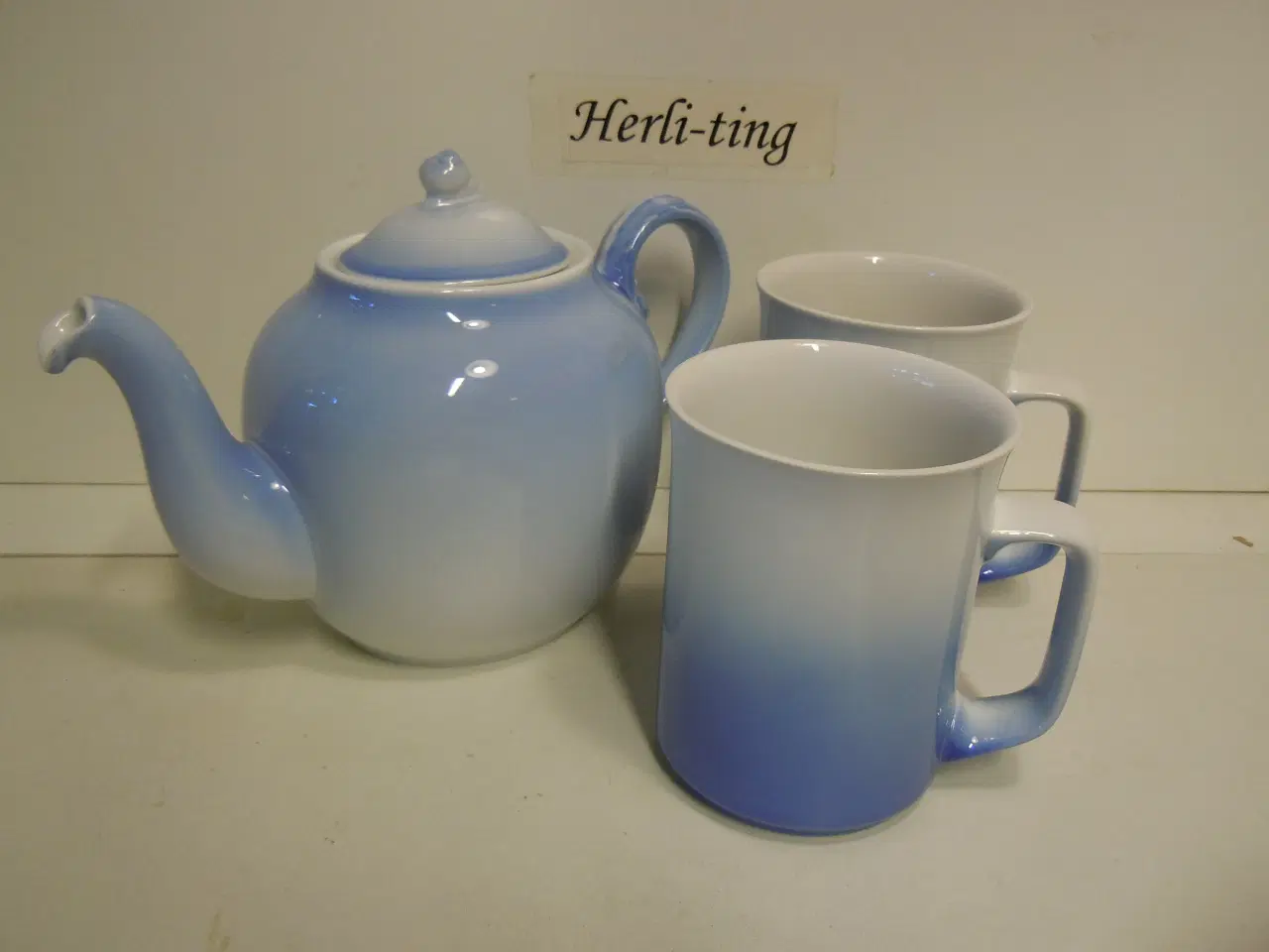 Billede 1 - OPHØR 50% på B&G Blå Tone hotel porcelæn. Pris fra