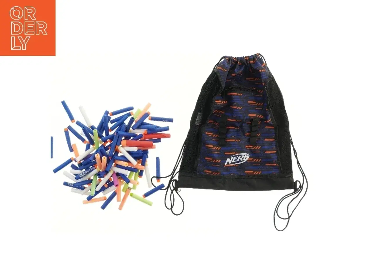 Billede 1 - Nerf rygsæk med skumgummi pile fra Nerf (str. 41x36,5 cm)