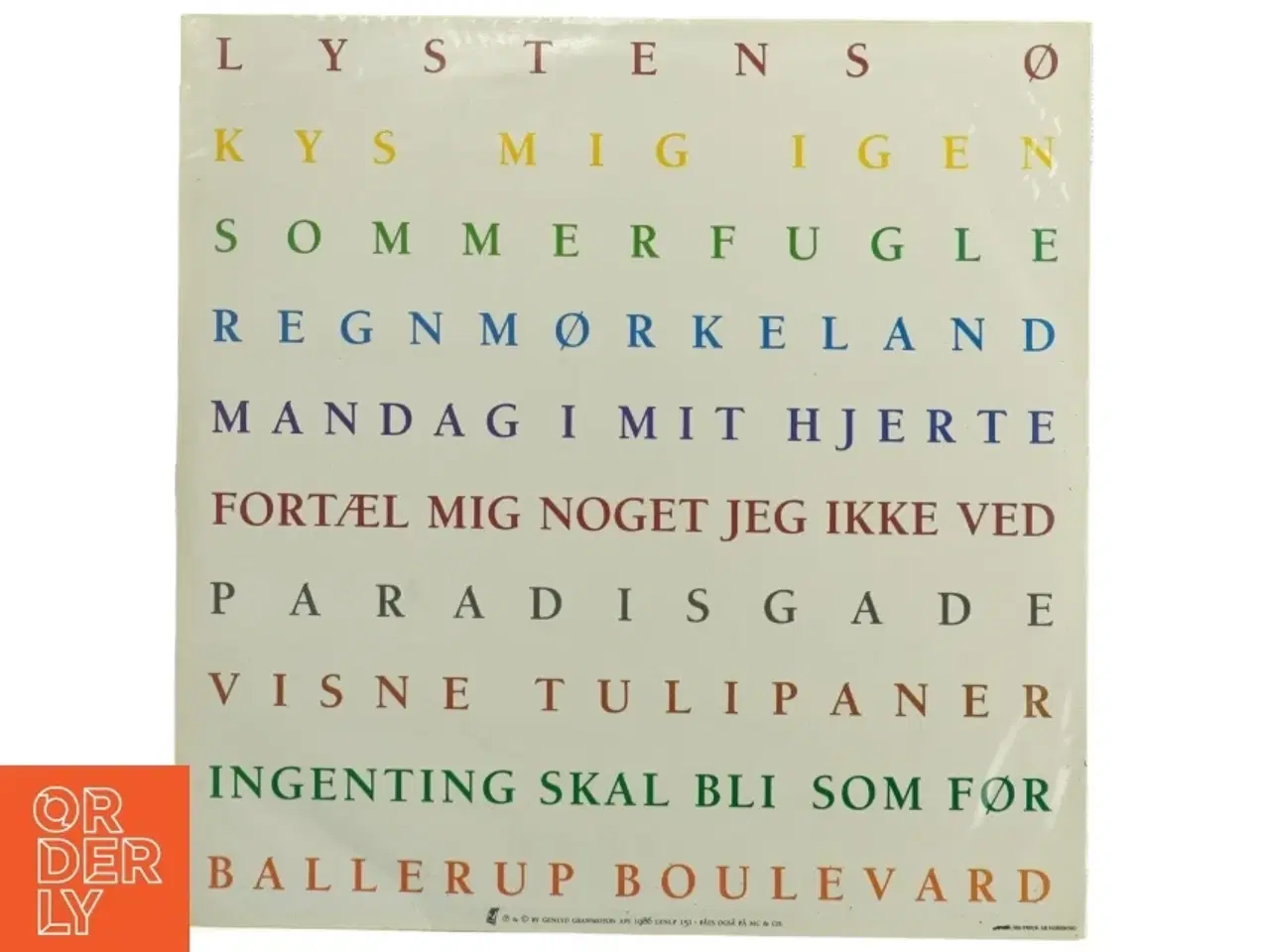 Billede 3 - Elisabeth LP 'Lystens ø' (str. 31 x 31 cm)
