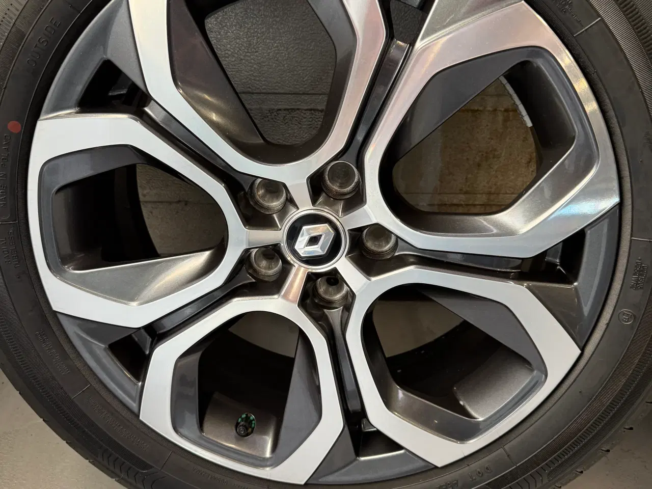 Billede 4 - Nye 18” originale Renault alufælge med sommerdæk