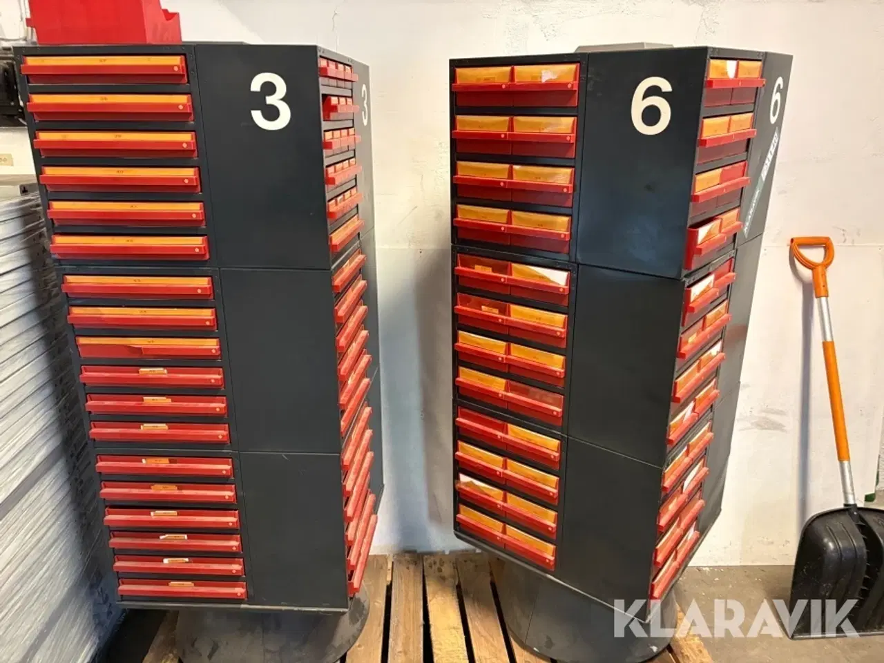 Billede 1 - Roterende lager-/sorteringsskabe