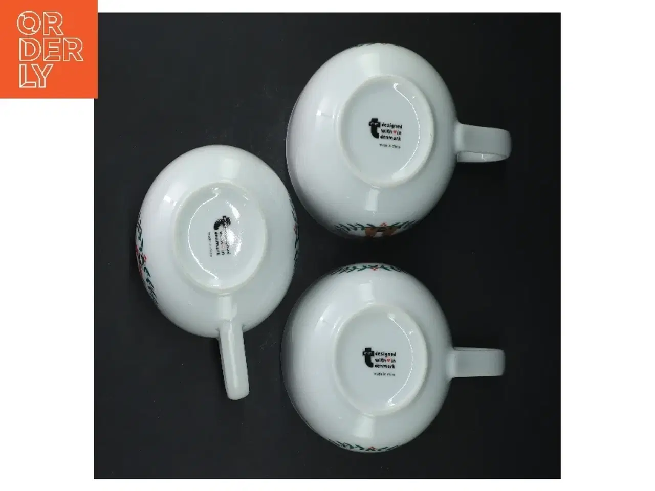 Billede 2 - Julekrus sæt med motiver fra Tiger (str. 3 styk, ø 11 cm)