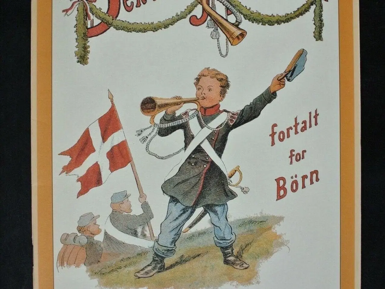 Billede 1 - den lille hornblæser fortalt for børn, af h.p. hol