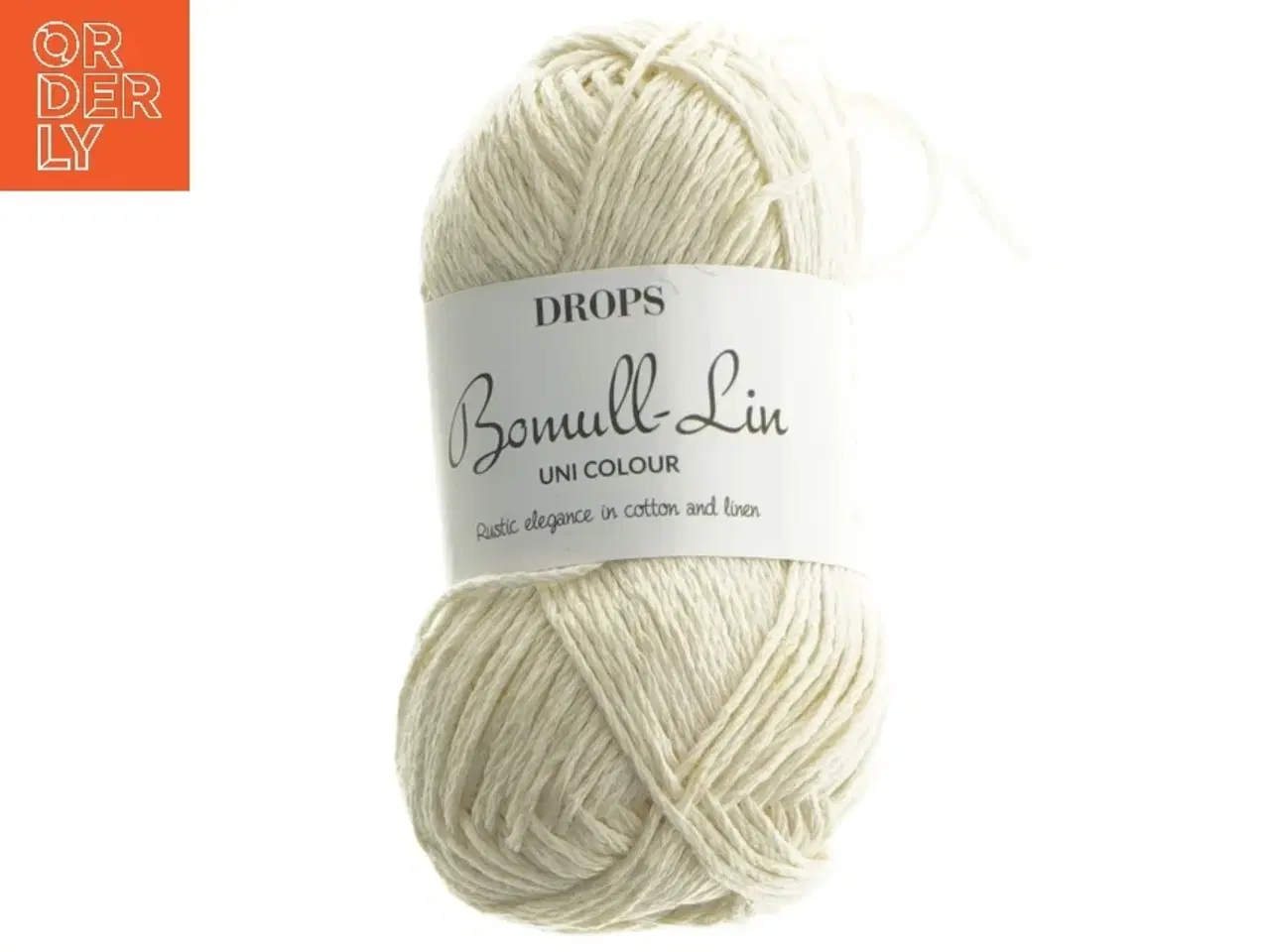 Billede 1 - Bomuldsgarn Drops uni farve fra Drops (str.  85 m 5 mm)