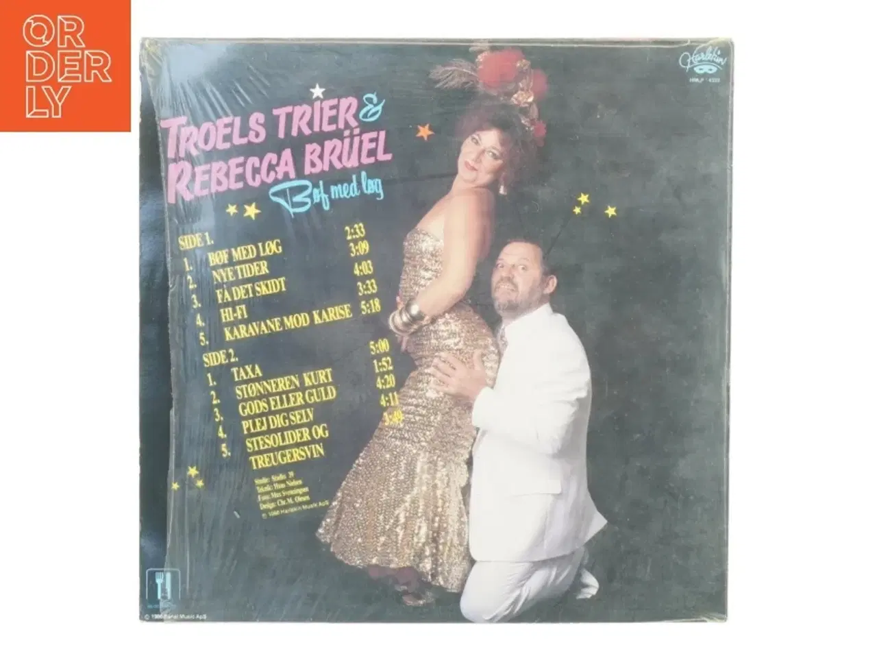 Billede 3 - Troels Trier og Rebecca Brüel, Bøf med løg fra Harlekin (str. 30 cm)