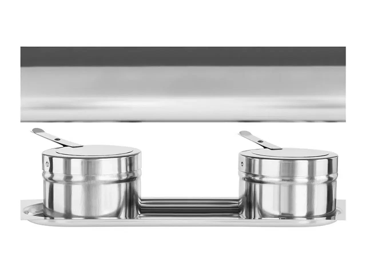 Billede 4 - Chafing dish – rund – 2 x 4,5 l – Royal Catering