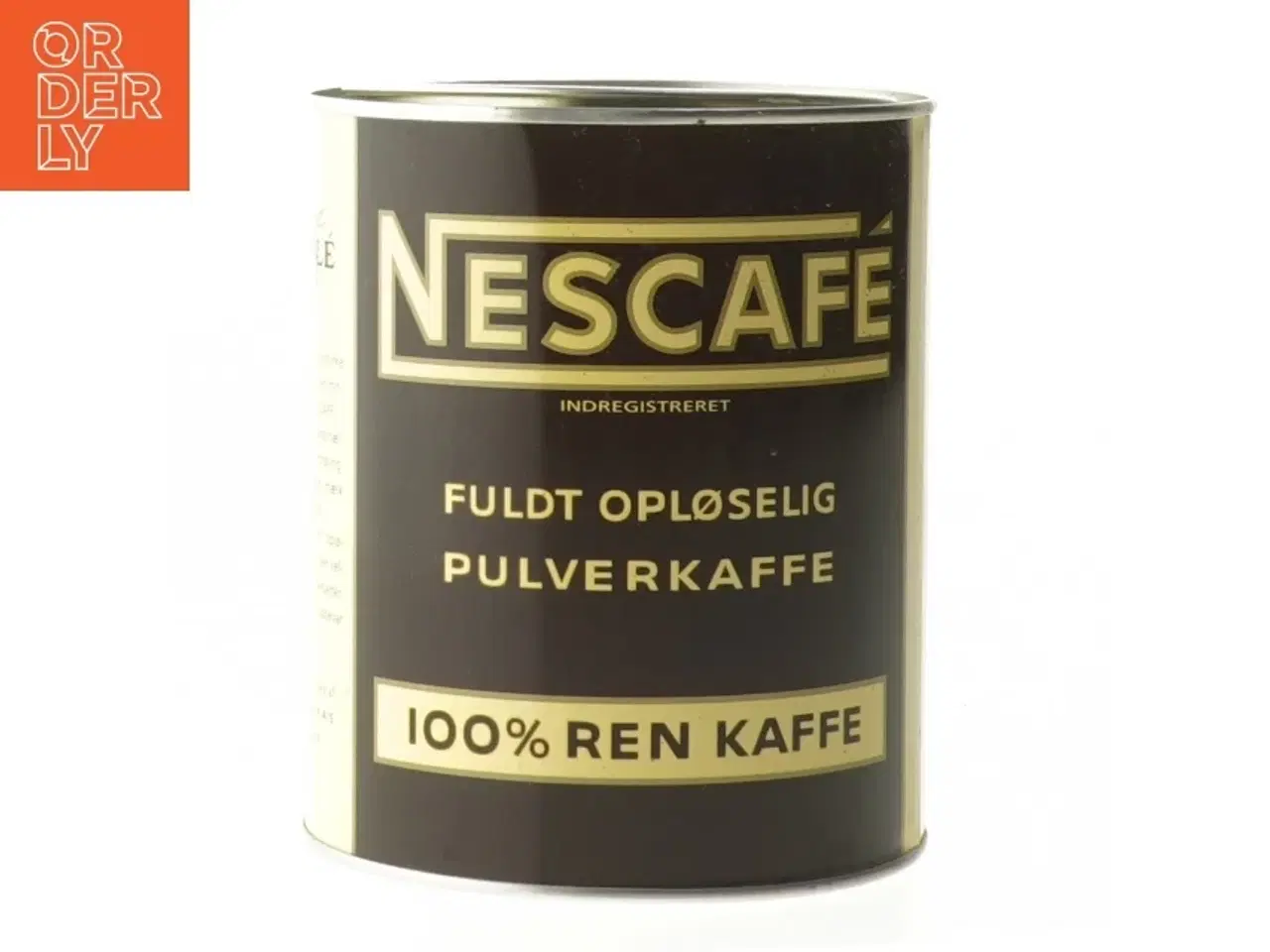 Billede 1 - Vintage Nescafé kaffedåse fra Nescafé (str. Ø 10 cm Længde 12 cm)