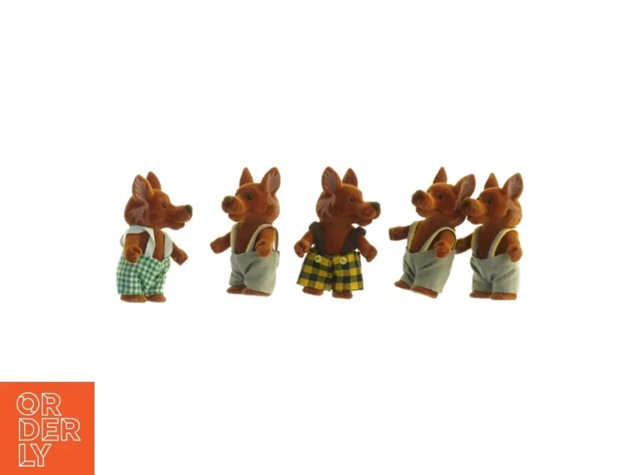 Billede 1 - Sylvanian rævefamilie (str. 7 x 4 cm)