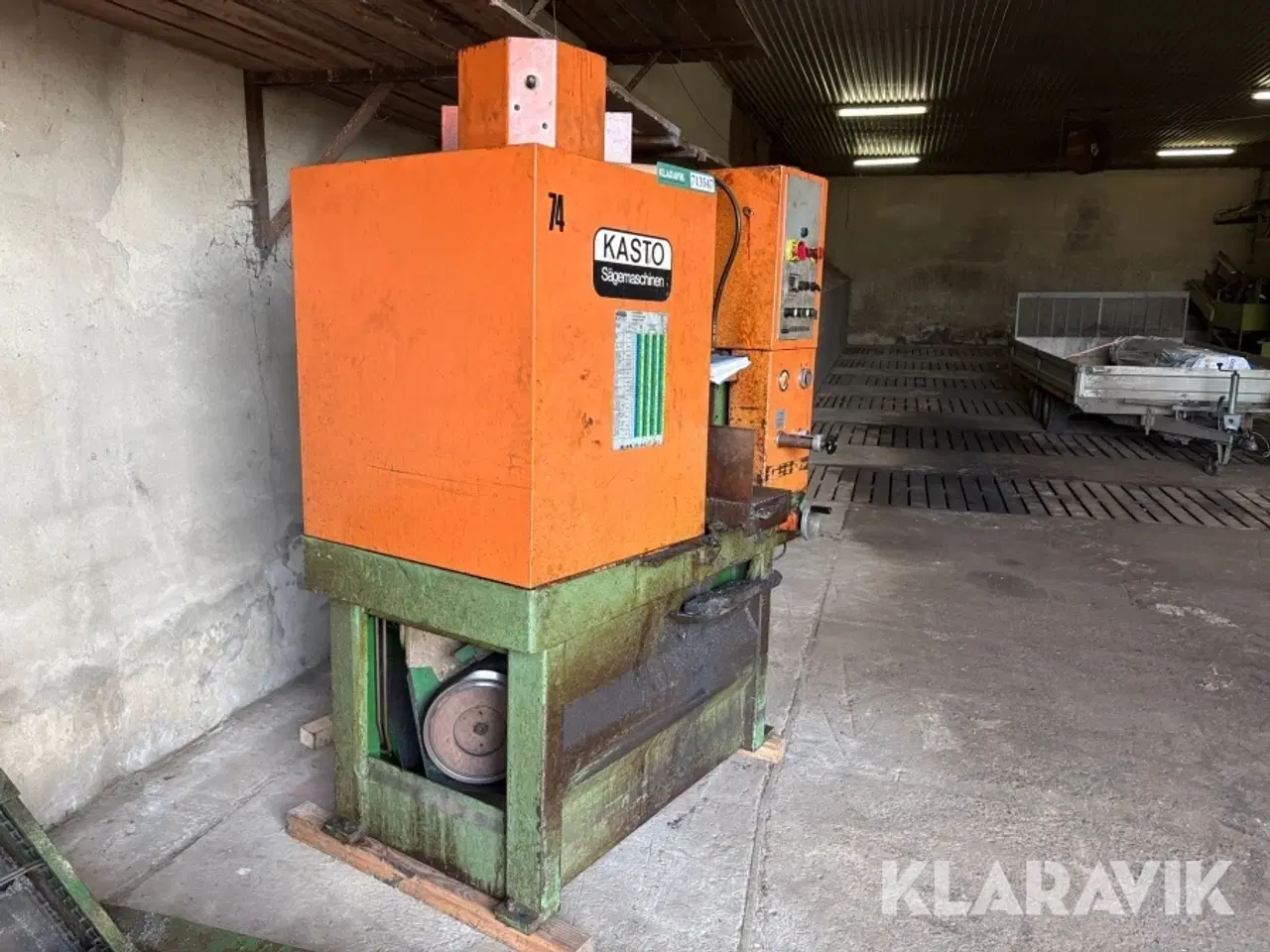 Billede 2 - Fuldautomatisk båndsav m/ indføringsbånd Kasto SSB260VA