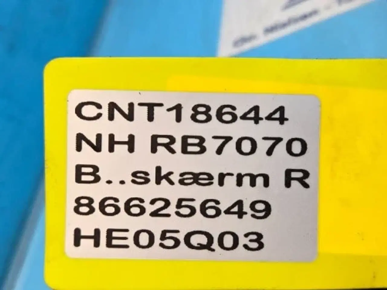 Billede 12 - New Holland BR7070 Beskyttelseskærm 86625649