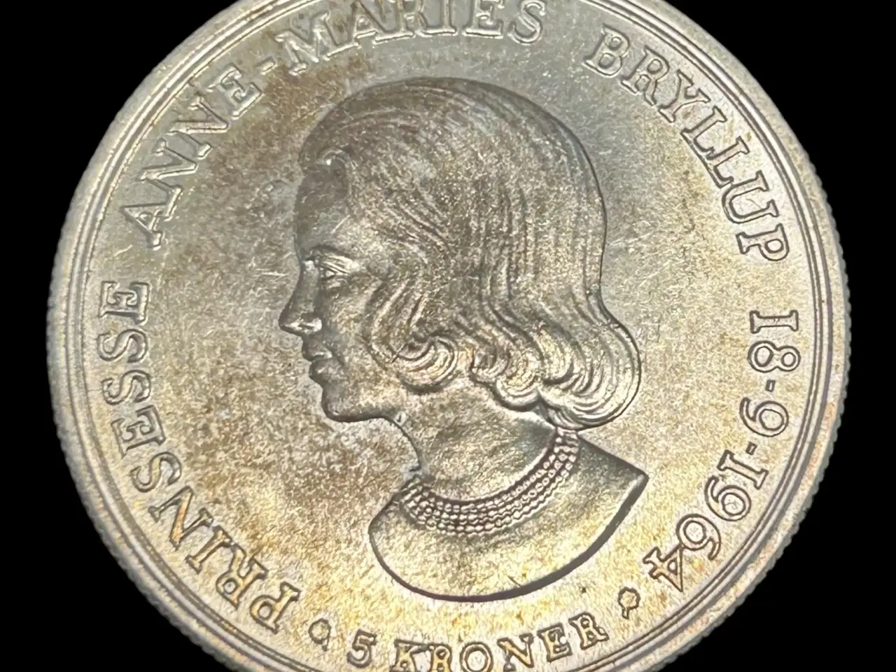 Billede 1 - 5 kr erindringsmønt 1964
