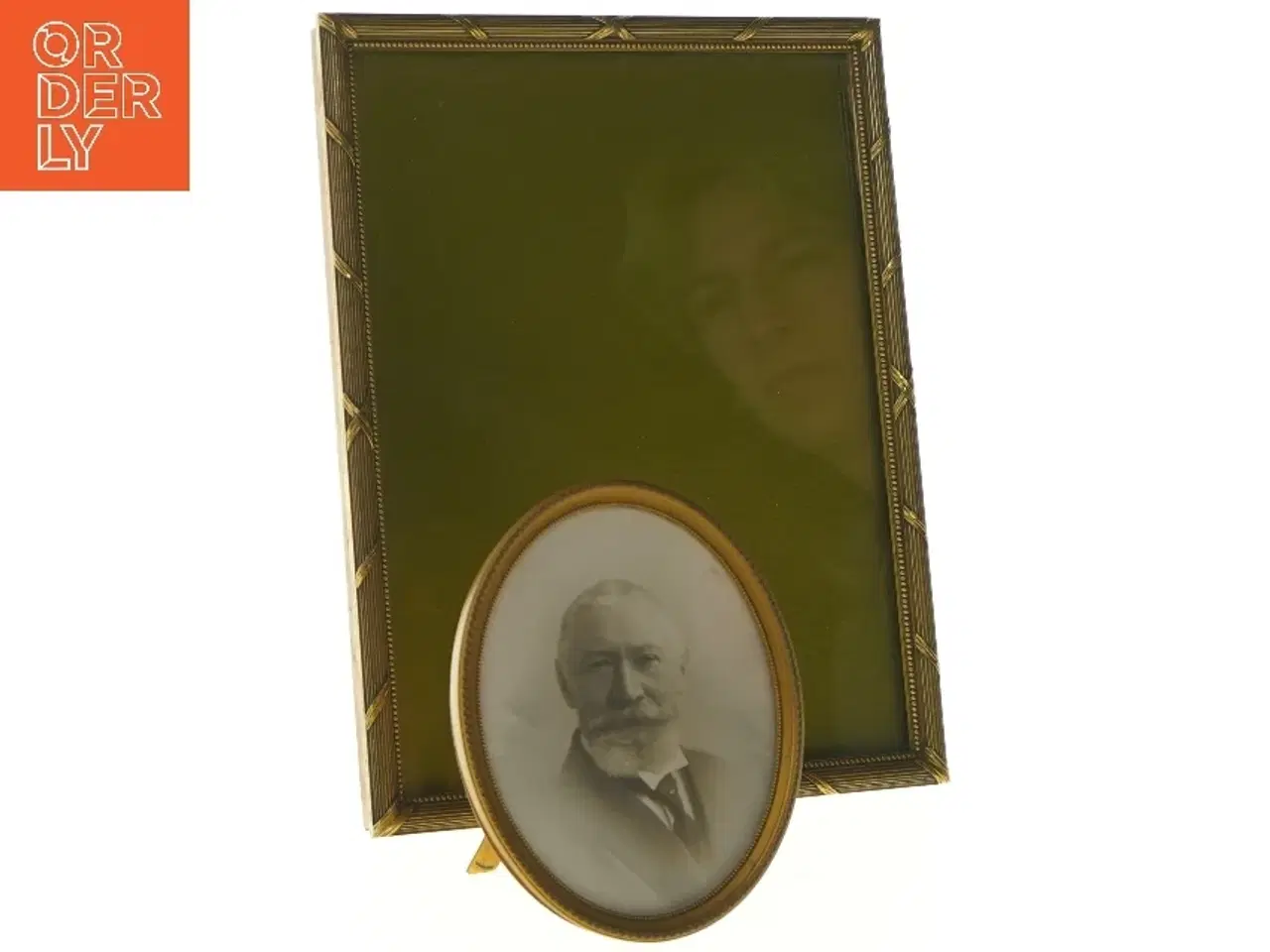 Billede 1 - Gamle billedrammer med stander (str. 21x27 cm)