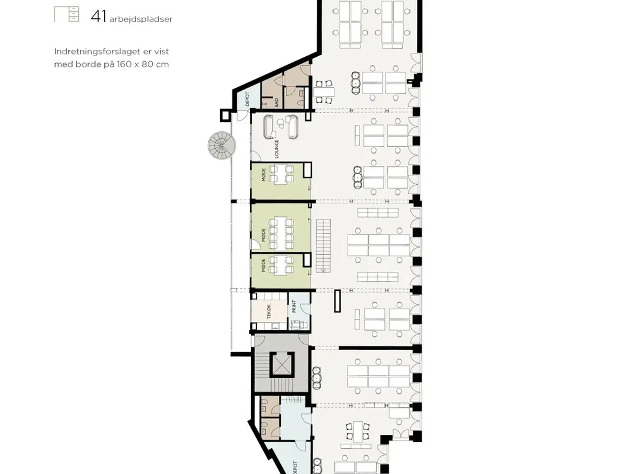 Billede 19 - Kreativt citykontor midt i byens puls