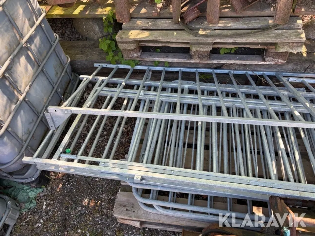 Billede 4 - Hegn galvaniserede 6 styk