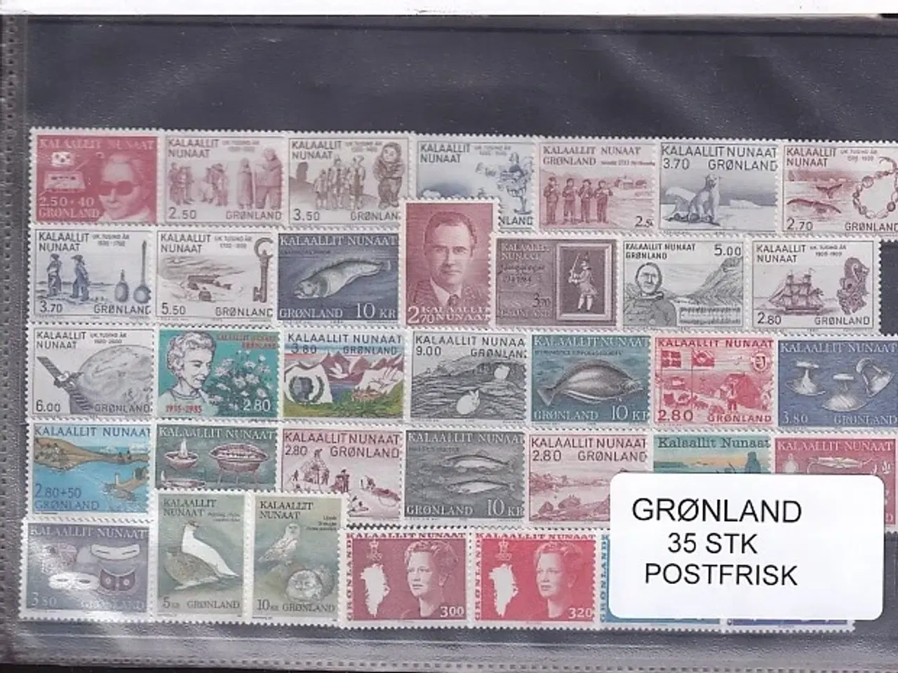Billede 1 - Grønland - 35 Stk. - Postfrisk