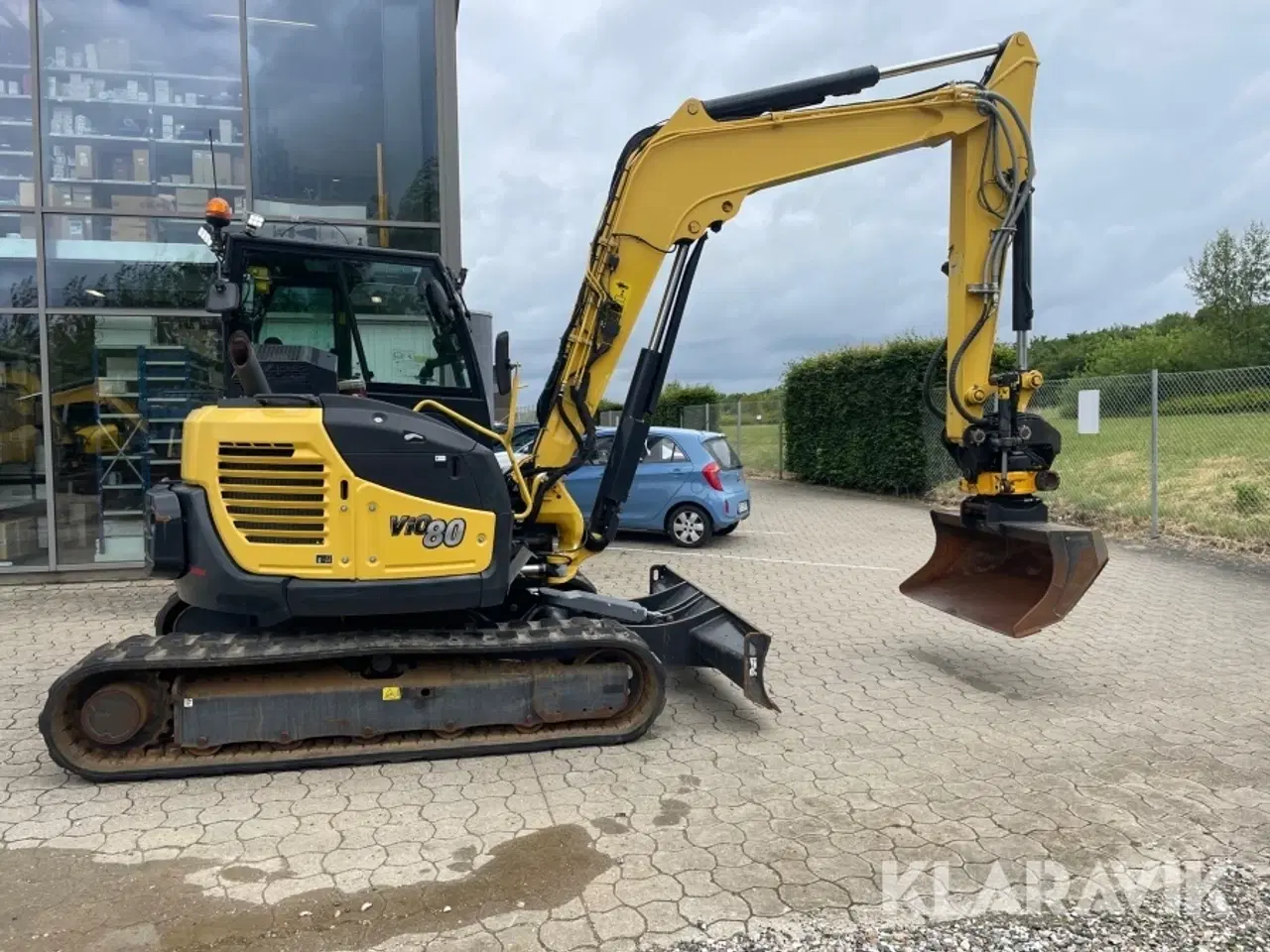 Billede 4 - Gravemaskine Yanmar Vio80-1A med rotortilt