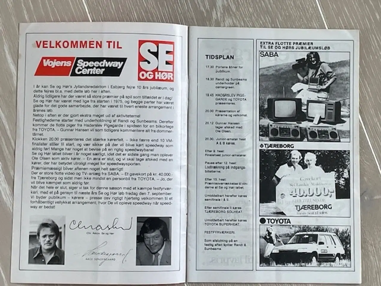 Billede 14 - Gamle speedway programmer 