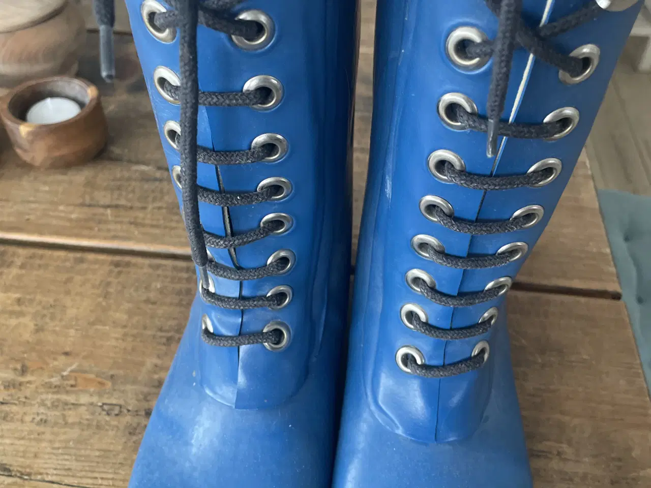 Billede 1 - Fine gummistøvler str.38 200kr