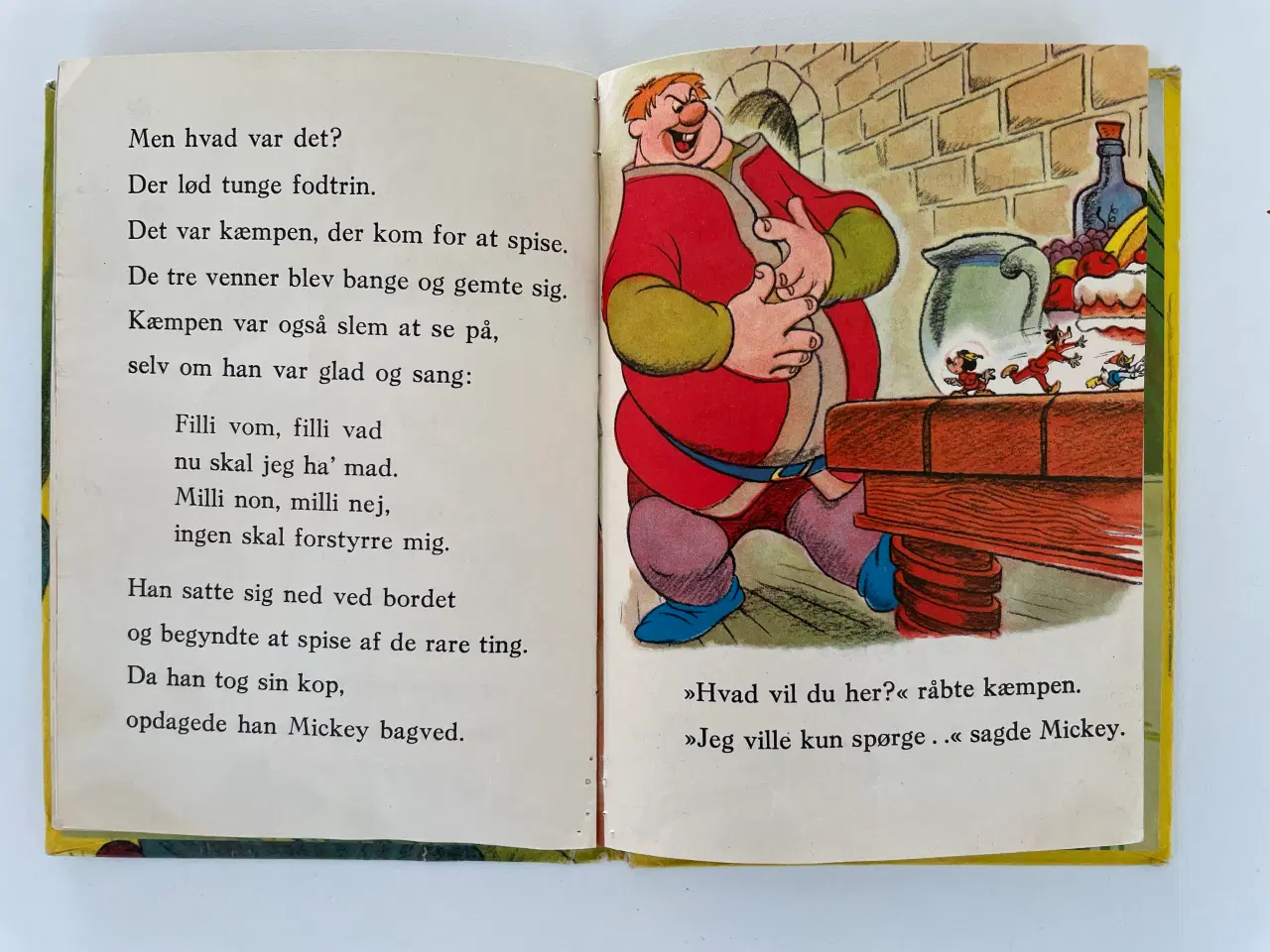 Billede 4 - Børnebog - Mickey Mouse og bønnestagen