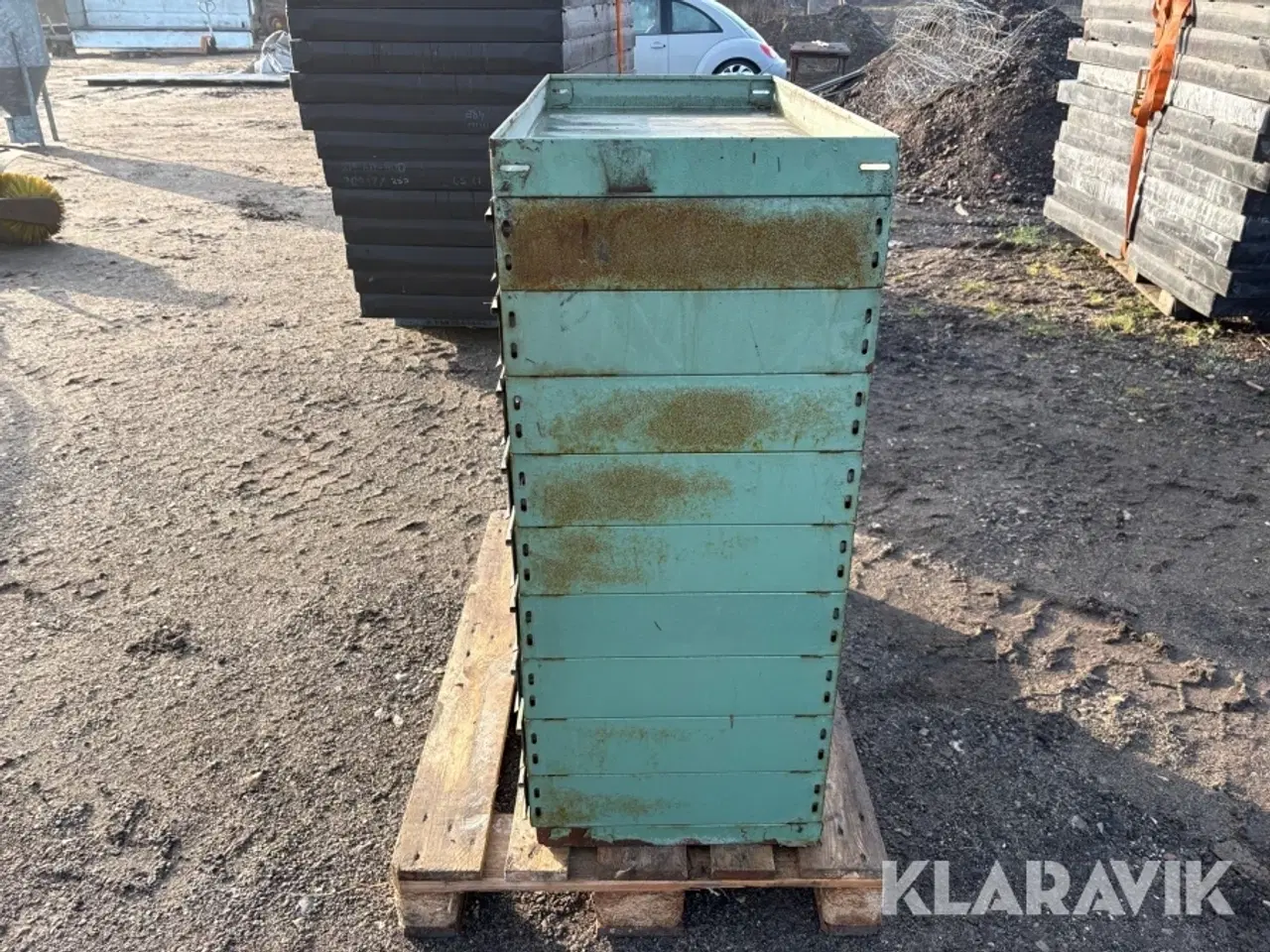 Billede 3 - Værkstedsreol med skuffer