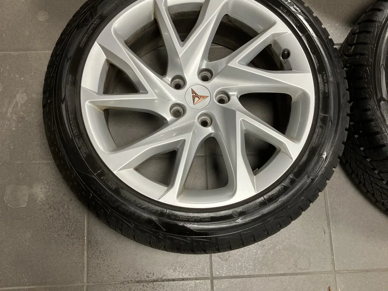 Billede 2 - OrgCupra 5x112 m Goodyear vinterdæk 