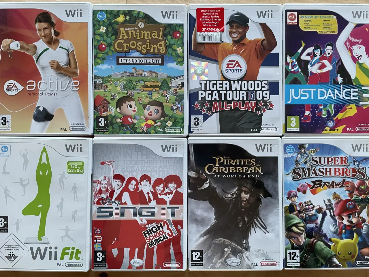 Billede 1 - Nintendo Wii spil 8 stk.