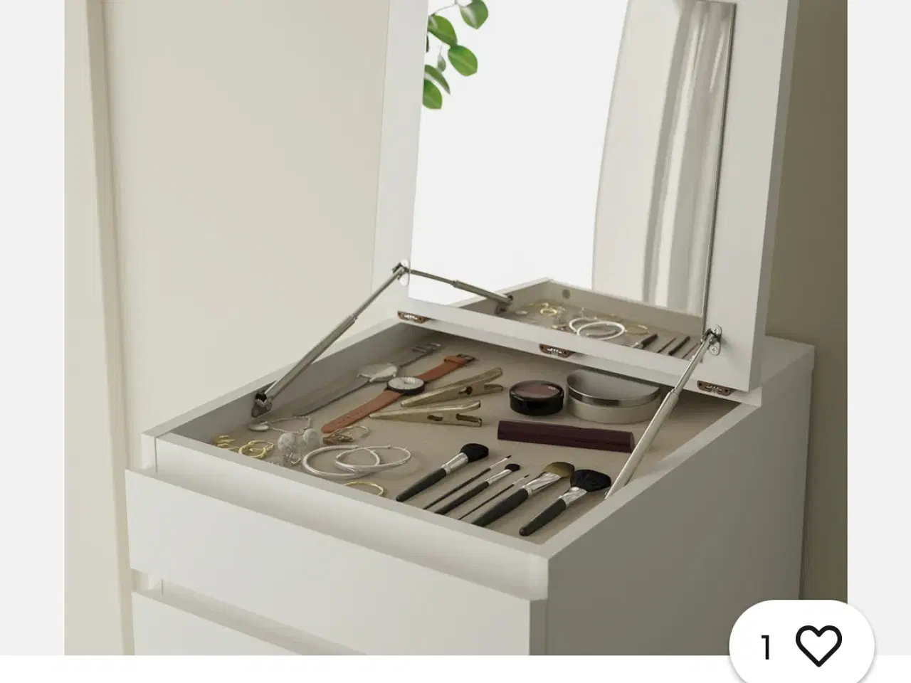 Billede 4 - IKEA MALM med spejl