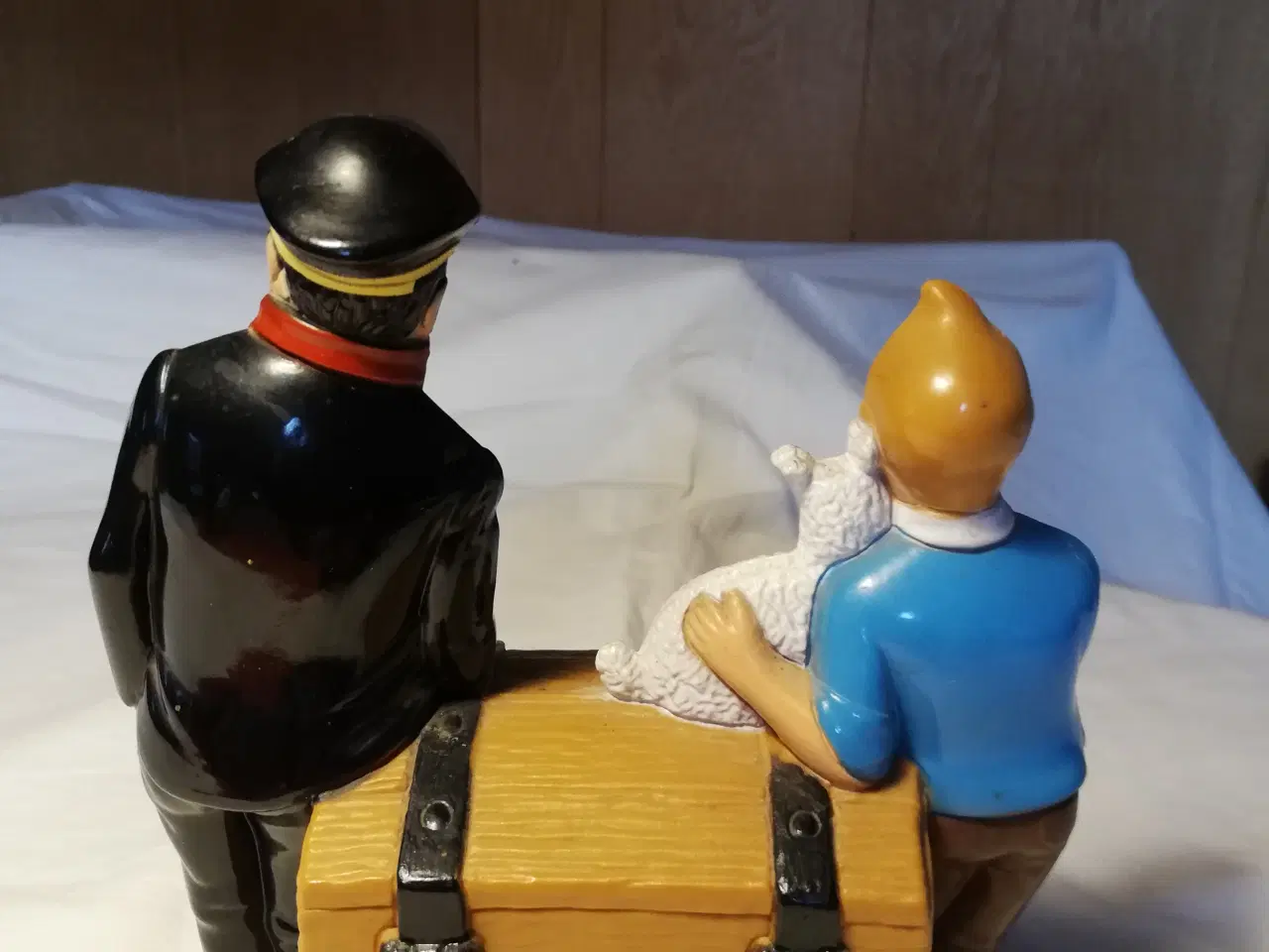 Billede 4 - Tin Tin sparebøsse med nøgle