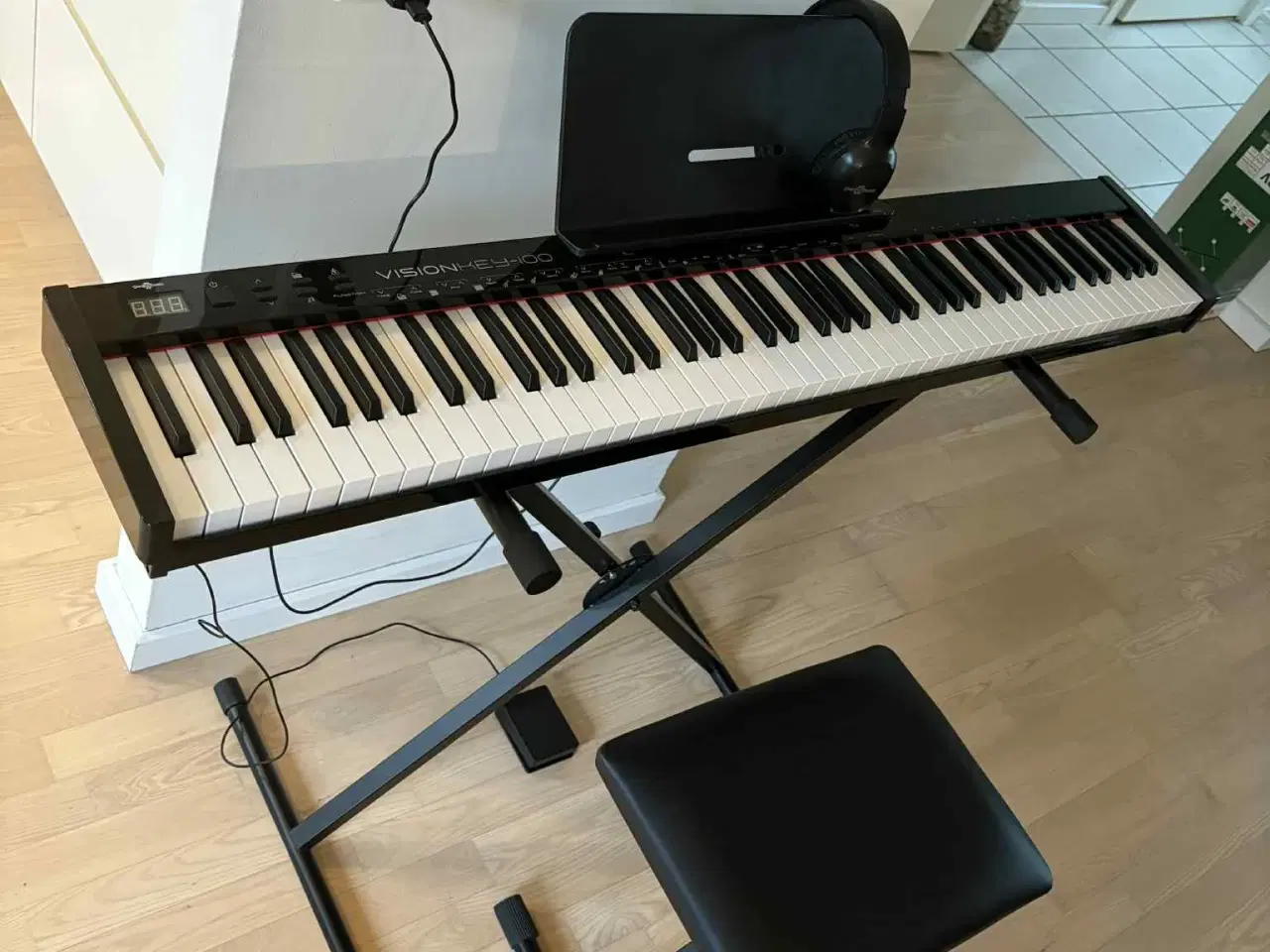 Billede 6 - VISIONKEY-100 Digital Keyboard Piano med Bluetooth