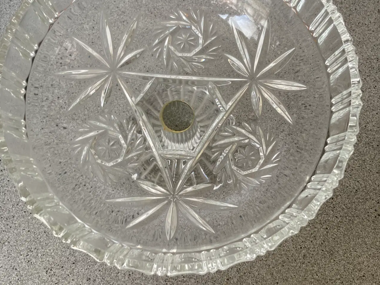 Billede 2 - Krystal Skål og fad 