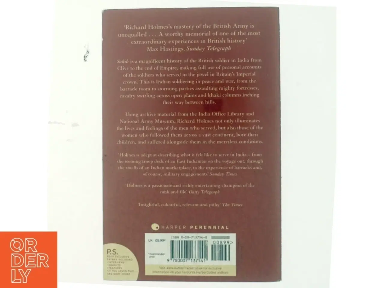 Billede 3 - Sahib : the British soldier in India 1750-1914 (Bog)