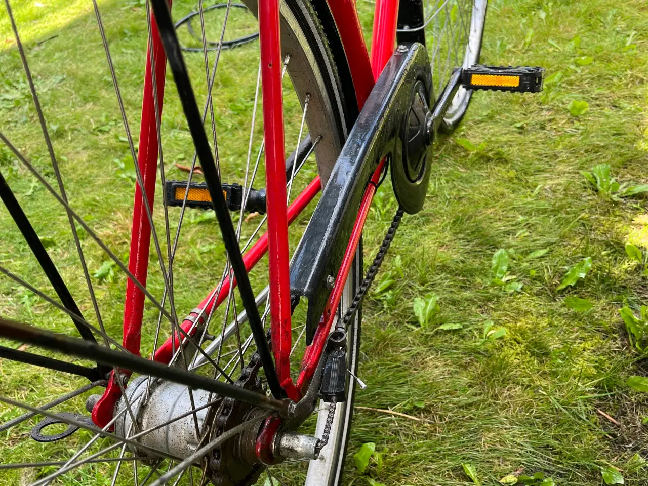 Billede 4 - Rød kvinde cykel 28”