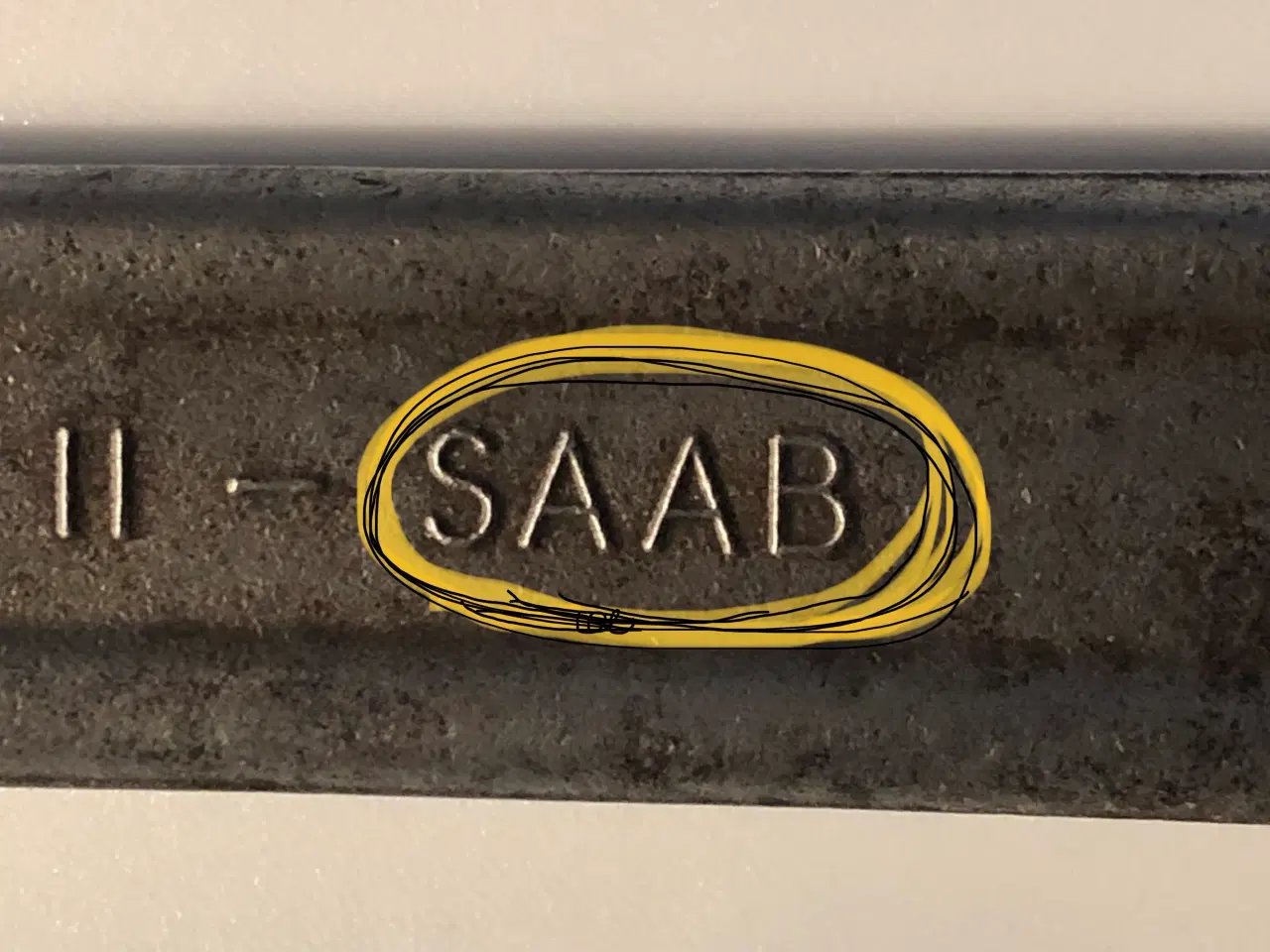 Billede 1 - 8” skiftenøgle (Saab)