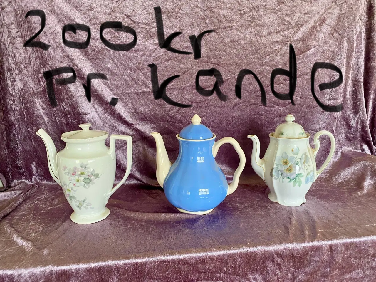 Billede 2 - Ældre kaffe kander sælges 