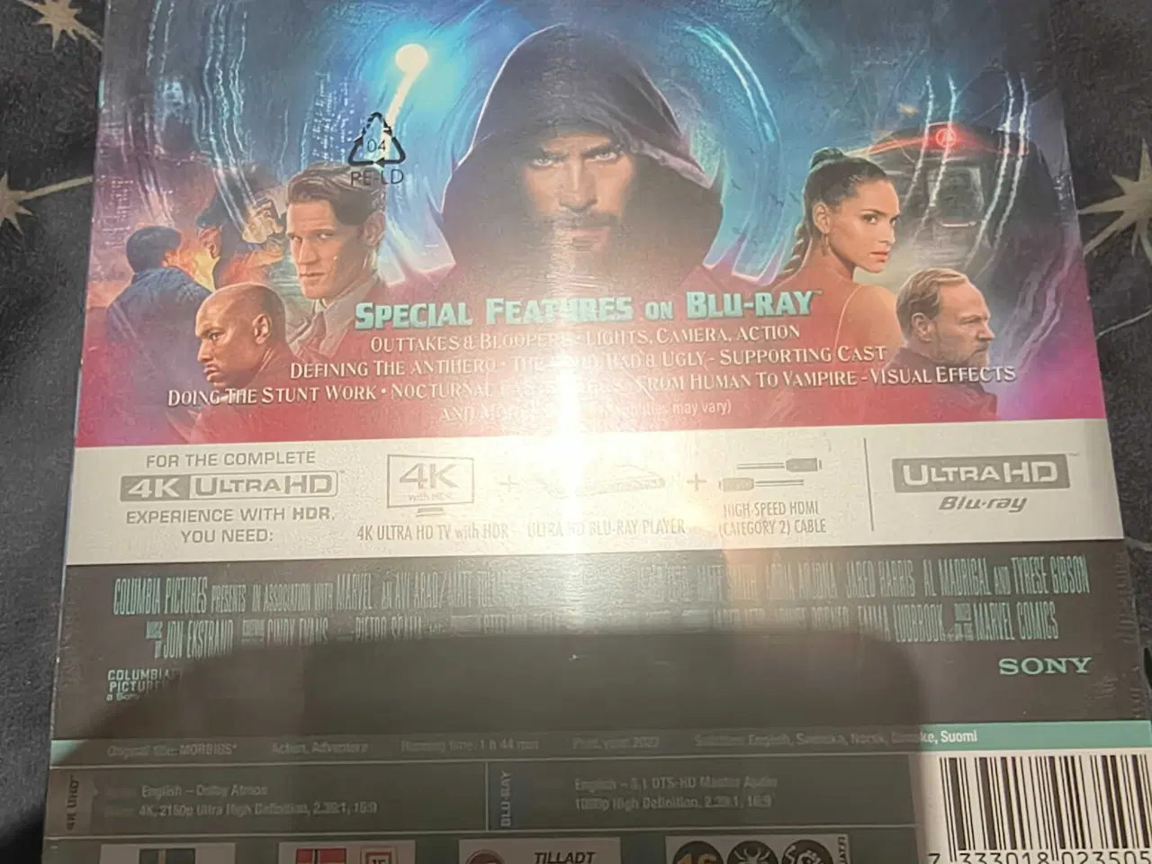 Billede 2 - NY/UÅBNET: Morbius - Limited Steelbook (4K Ultra H