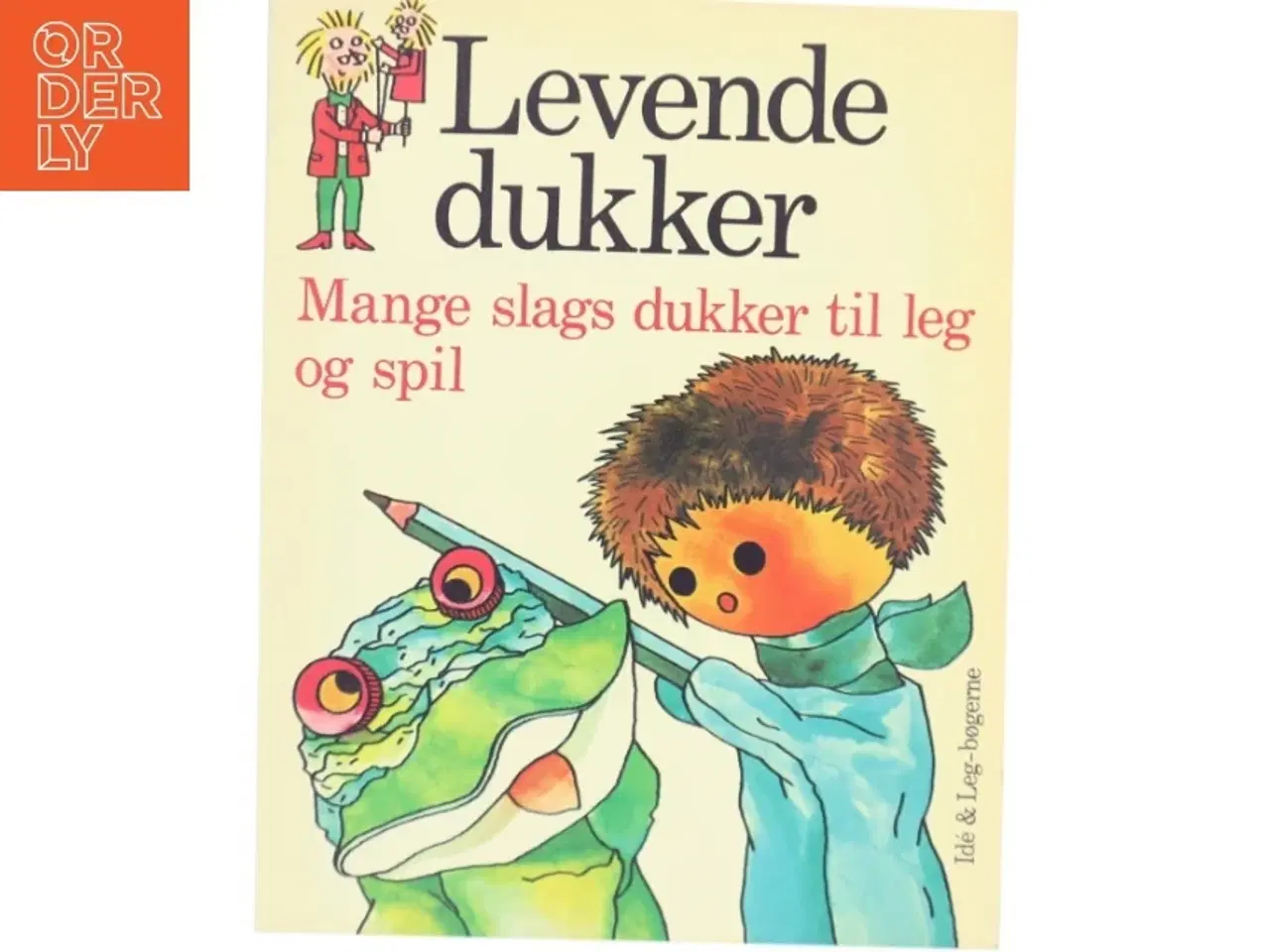 Billede 1 - Bog om kreativ leg med dukker fra Høst & Søn