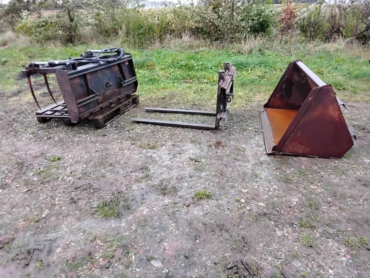 Billede 5 - Schäffer Pro58 inkl. Skovl, klokken og pallegafler