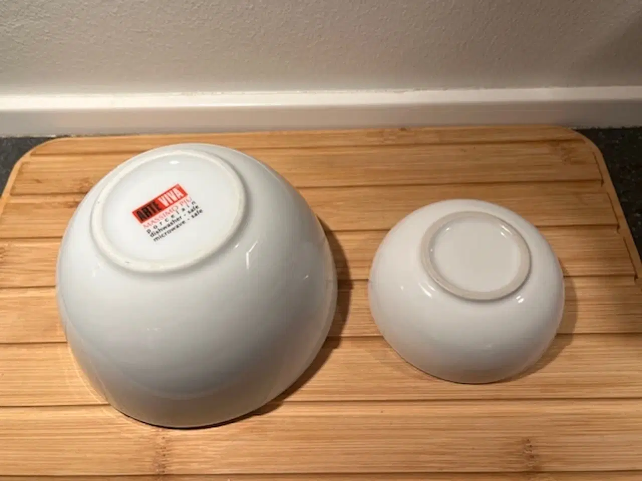 Billede 3 - Smukt skålesæt–Massimo Più & Matcha-grøn kontrast