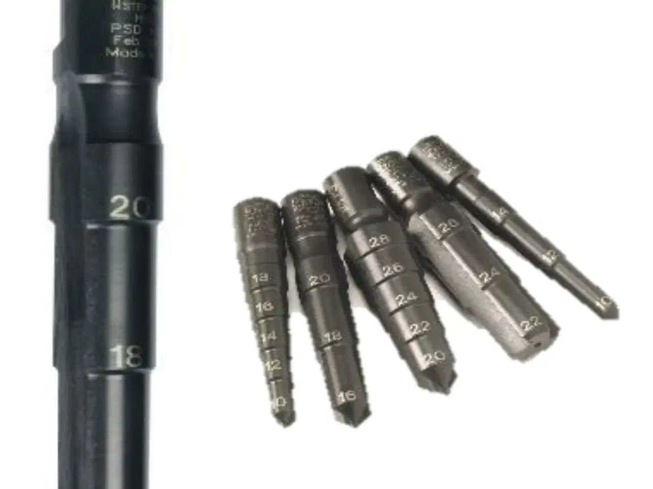 Billede 1 - Powerbor trinbor 16-20 mm, 16-18-20 mm, matr. tykkelse 25 mm