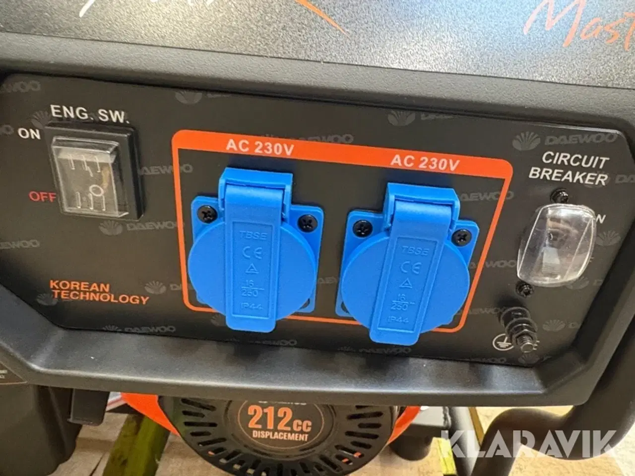 Billede 10 - Generator Daewoo GDAX4050