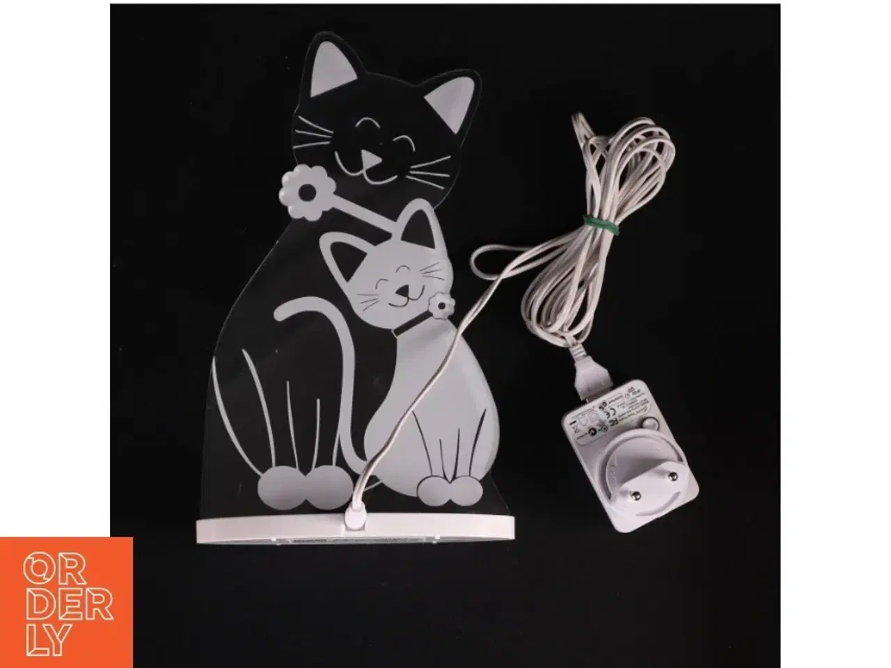 Billede 3 - LED katteformet natlampe fra Lumenico (str. 23 x 14 x 6 cm)