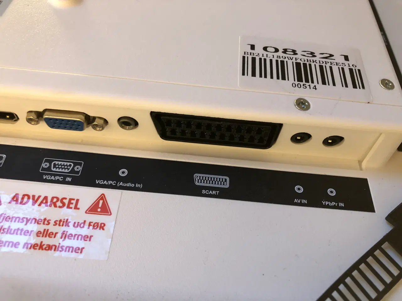 Billede 7 - 21,5 tommer LED TV  med indbygget DVD afspiller fr