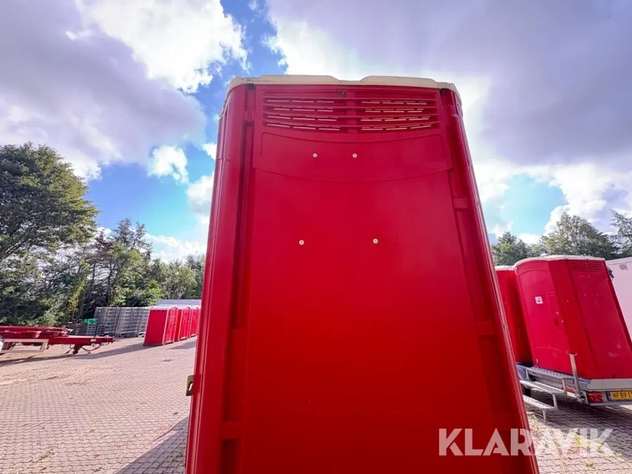 Billede 10 - Dobbelt toilet trailer Stema F 7515