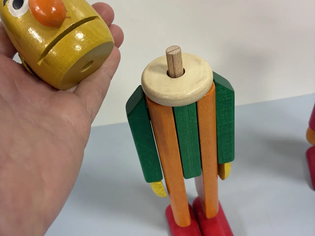 Billede 4 - To fede Retro figurer fra Sesame Street