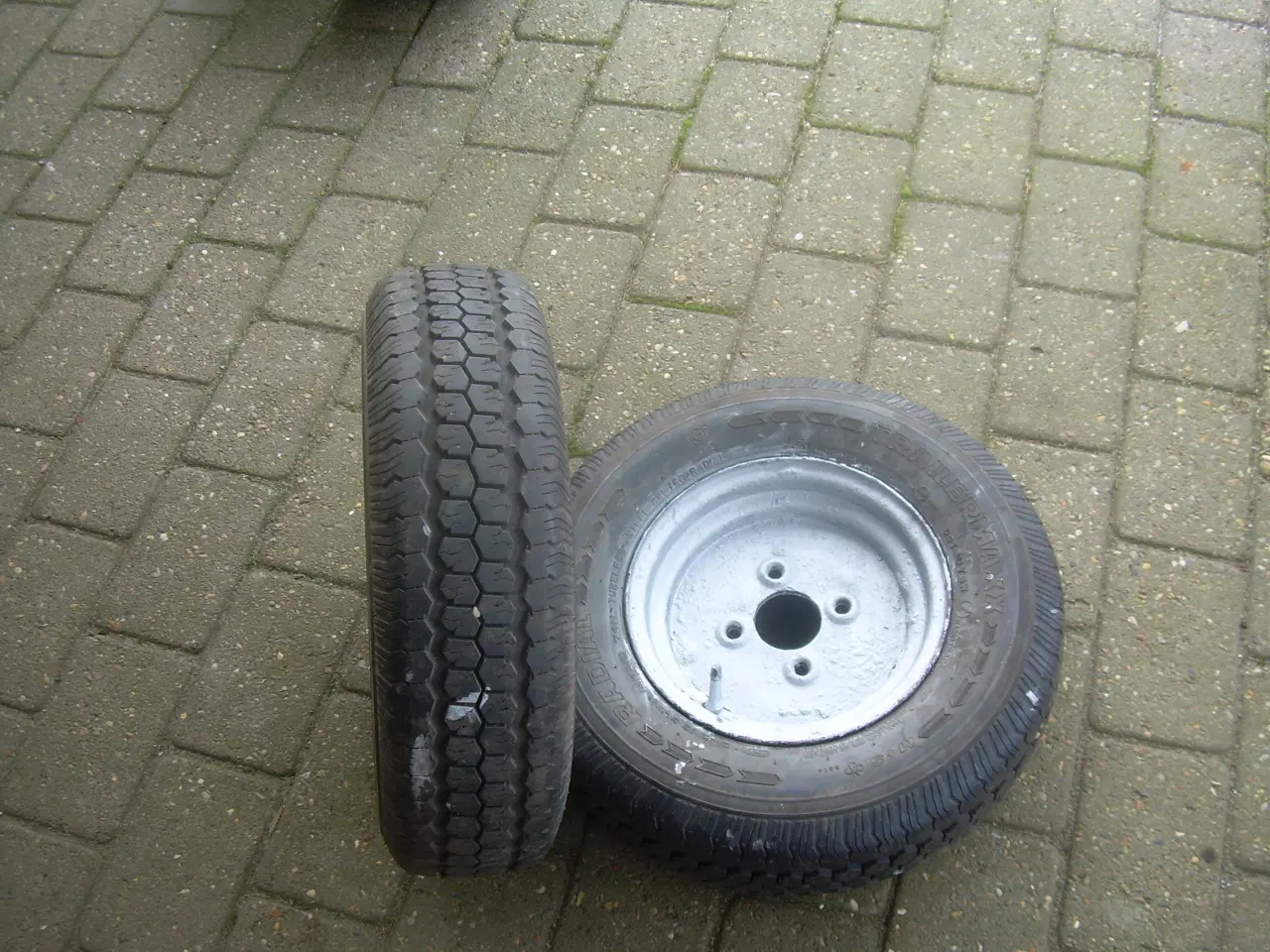 Billede 1 - Trailer hjul 145-80-10
