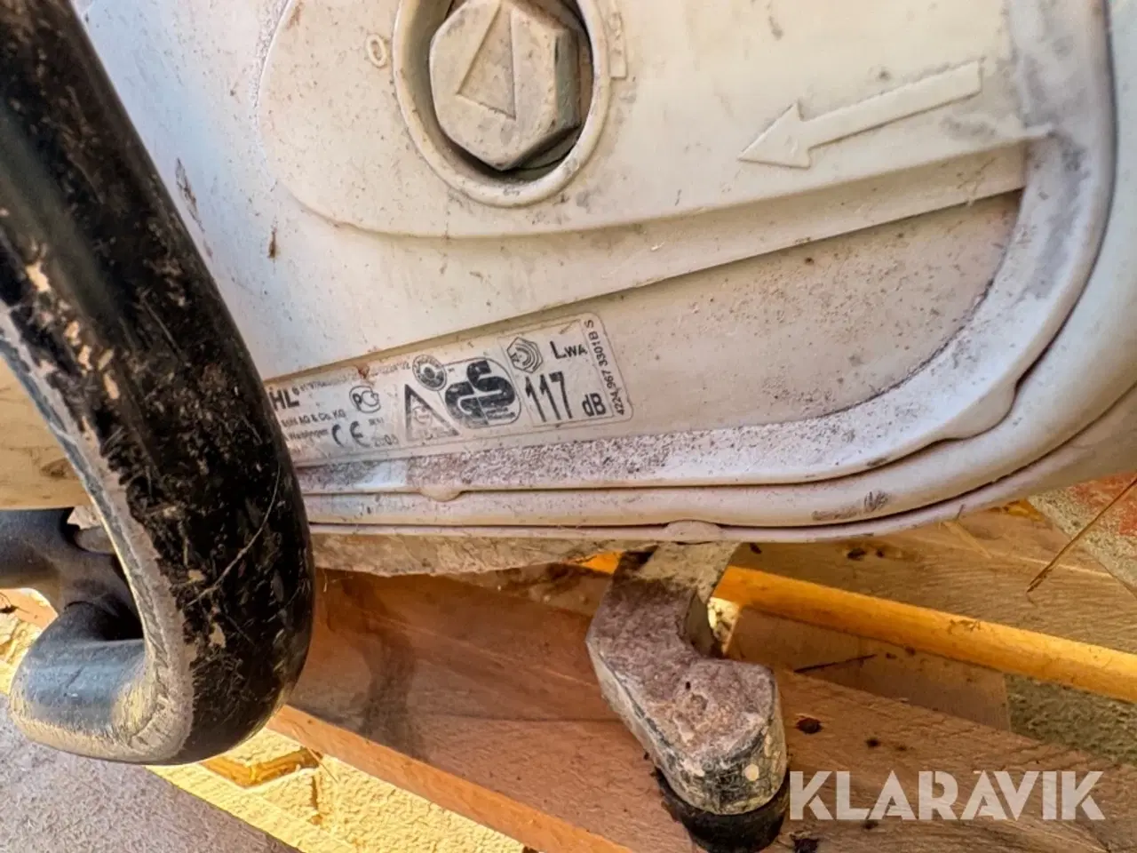 Billede 12 - Skæremaskine med vogn og klinger Stihl TS800