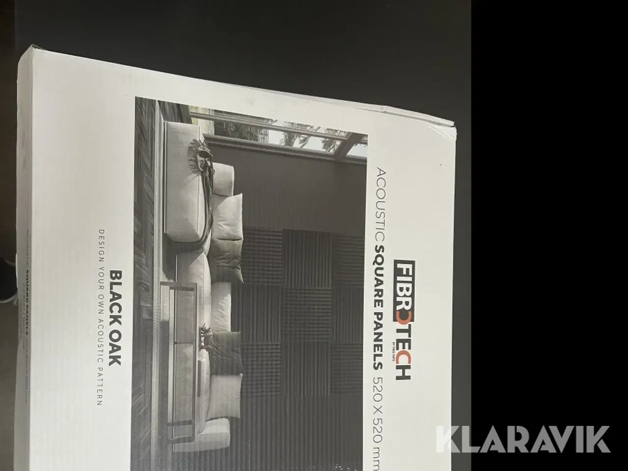 Billede 5 - Akustikpaneler Fibrotech Black oak 80 stk