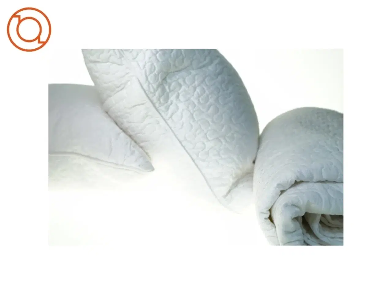 Billede 8 - Puder og sengetæppe (str. 250 x 260 cm og 60 x 60 cm)