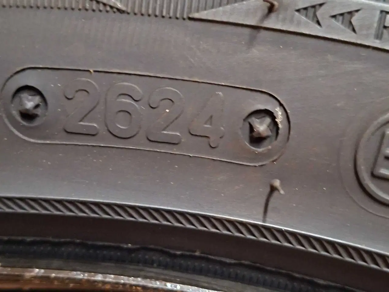 Billede 3 - Vinterdæk på stålfælge 