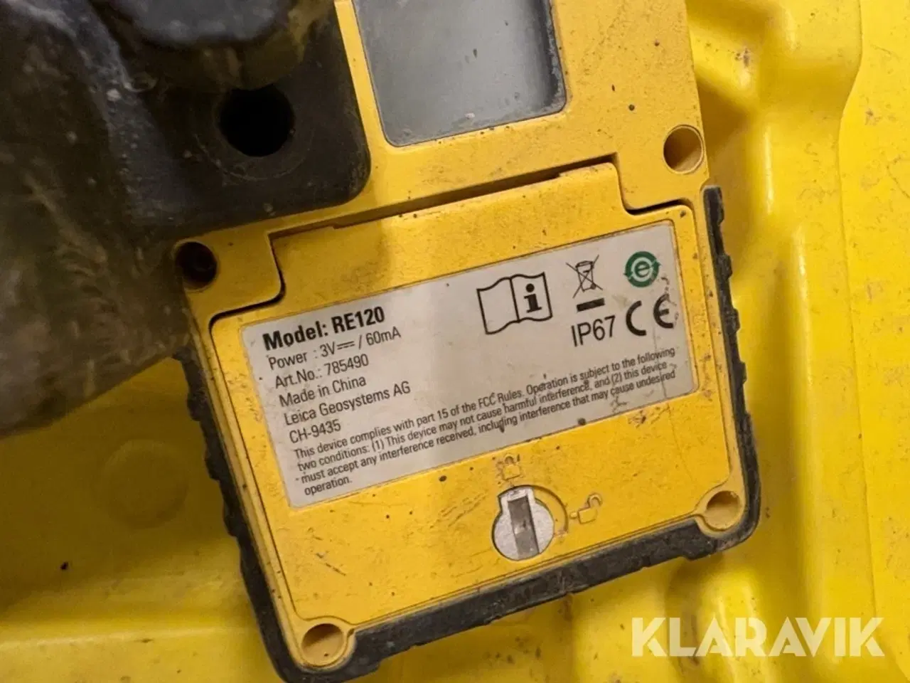 Billede 12 - Rotationslaser med stativ og modtager Leica Rugby 610